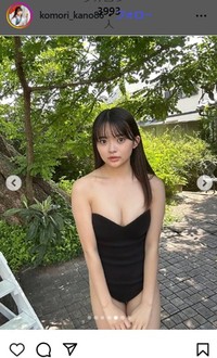小森香乃のインスタグラム＠komori_kano86より