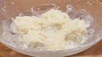 香川県産小麦100％で作ったそうめん「島の夢」を開発