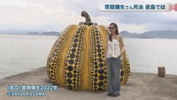 《南瓜》草間彌生2022年 @YAYOI KUSAMA