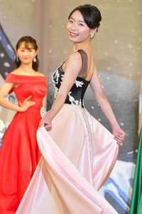 ミス日本「水の天使」を受賞した安井南＝2024年