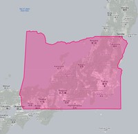 オレゴン州ってこんなに広いんです（あひるさん提供）