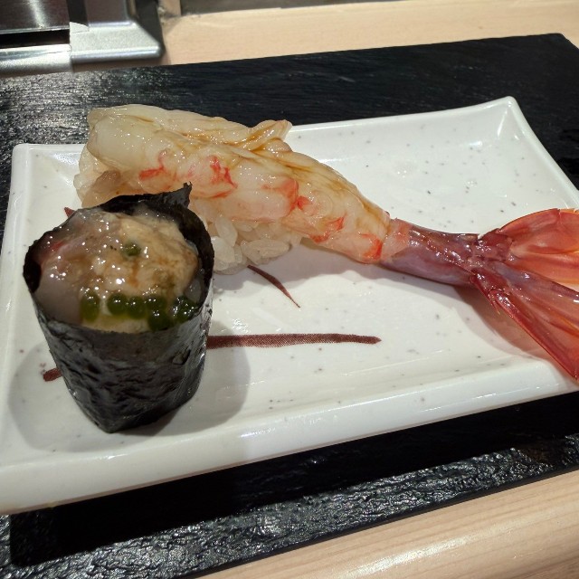 こちらが握った姿！エビ味噌も濃厚そう（Yosisyunさん提供）