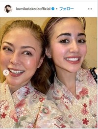 武田久美子のインスタグラム＠kumikotakedaofficialより