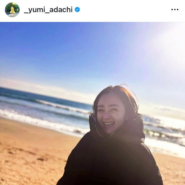 安達祐実（@_yumi_adachi）さんのインスタグラムより