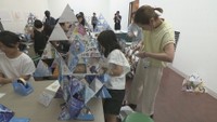「多面体」を作って遊ぶワークショップ　岡山市