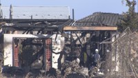 宮城県大崎市で住宅１棟全焼　焼け跡から１人の遺体