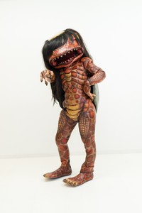 カッパのガジロウ。川で子どもたちの〝尻子玉〟を抜くという伝承がある（兵庫・福崎町提供）