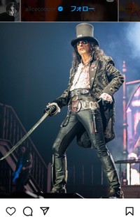 アリス・クーパーのインスタグラム＠alicecooperより