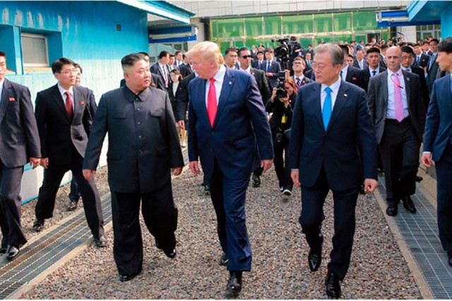 写真】南北朝鮮を隔てる軍事境界線と非武装地帯：朝日新聞GLOBE＋