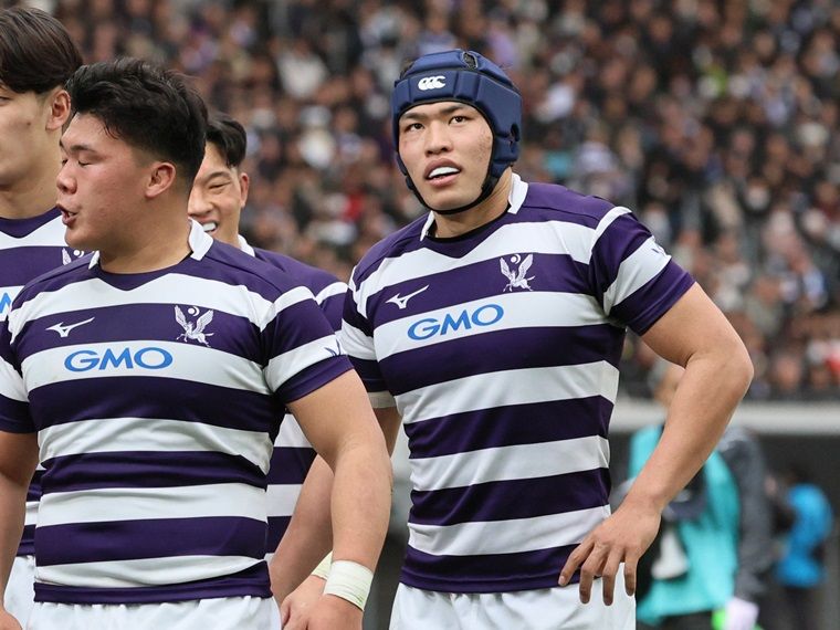 ラグビー - 明治大学・大川虎拓郎 昨季優勝に導いた「受け入れる