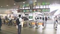 JR高松駅 午前8時ごろ