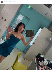 小野真弓さん「週刊大衆の表紙を飾らせて頂いてます」（本人のインスタグラムから）