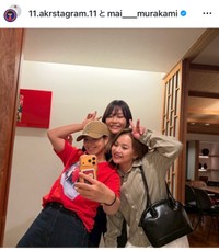 藤波朱理（@11.akrstagram.11）さんのインスタグラムより