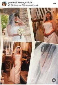 中村由真インスタグラム＠yumanakamura_officialより