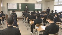 岡山県の公立高校で一般入試　平均倍率は1.09倍　JRの遅れで試験開始に30分の遅れ　県教委「トラブル報告はなし」