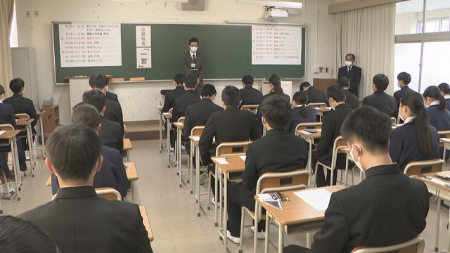 岡山県の公立高校で一般入試　平均倍率は1.09倍　JRの遅れで試験開始に30分の遅れ　県教委「トラブル報告はなし」