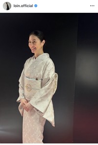 井川遥インスタグラム@loin.officialより