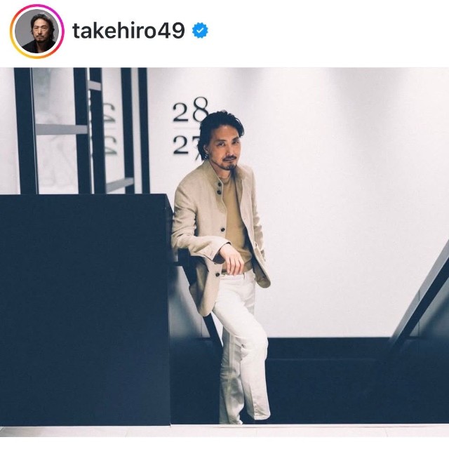 平岳大（@takehiro49）さんのインスタグラムより
