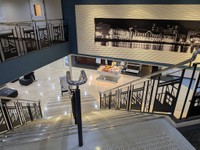 優美な船内（駅巡り鉄・しんさん提供）