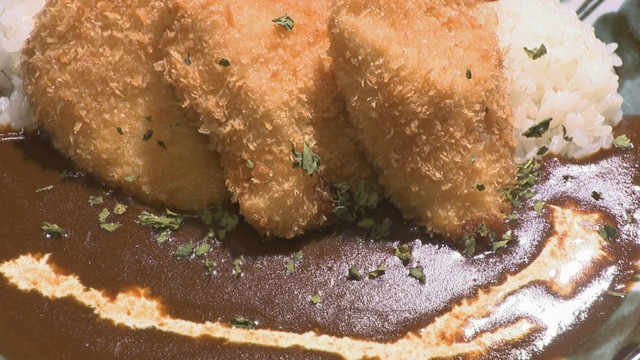 串カツ バラック／「チキンカツ」カレー