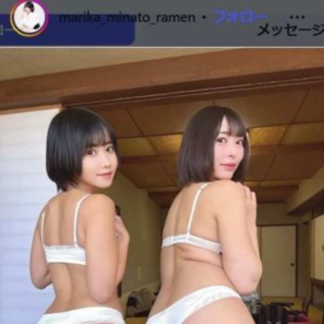 水湊まり花のインスタグラム＠marika_minato_ramenより