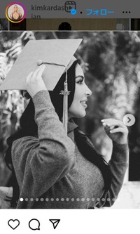 キム・カーダシアンのインスタグラム＠kimkardashianより