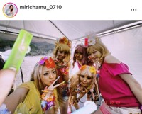 みりちゃむ（大木美里亜）インスタグラム(@mirichamu_0710)より