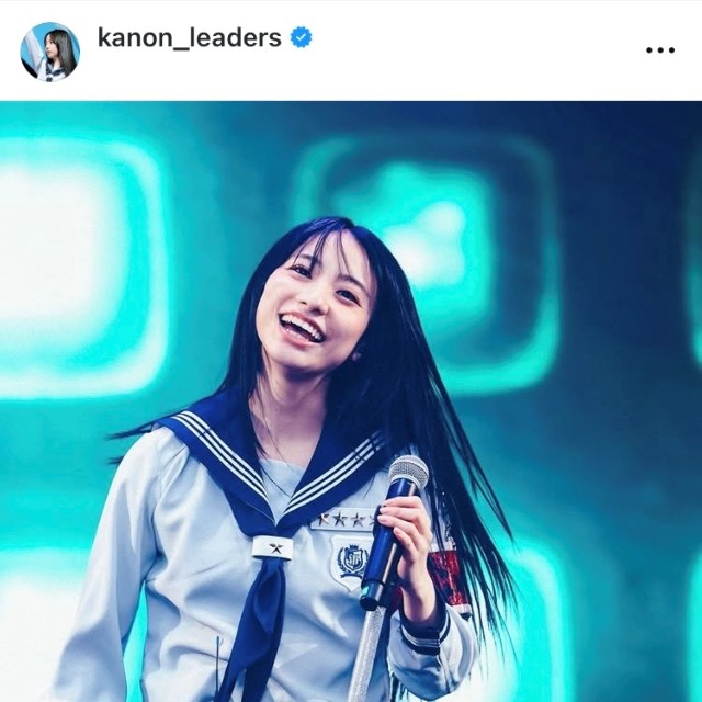 新しい学校のリーダーズ・KANONインスタグラム(@kanon_leaders)より