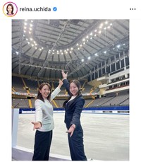 内田嶺衣奈アナのインスタグラム＠reina.uchidaより
