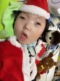 クリスマスには、サンタさんになりきることも