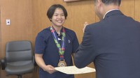 柔道の国際大会で優勝　白金里桜さん（創志学園高2年）に特別スポーツ栄誉賞　岡山市