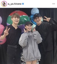 平野綾のインスタグラム＠a_ya.hiranoより
