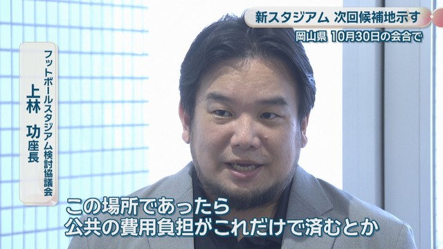 フットボールスタジアム検討協議会／上林功 座長