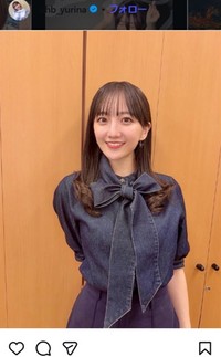 UHB北海道文化放送・柴田祐里菜アナウンサーのインスタグラム＠uhb_yurinaより