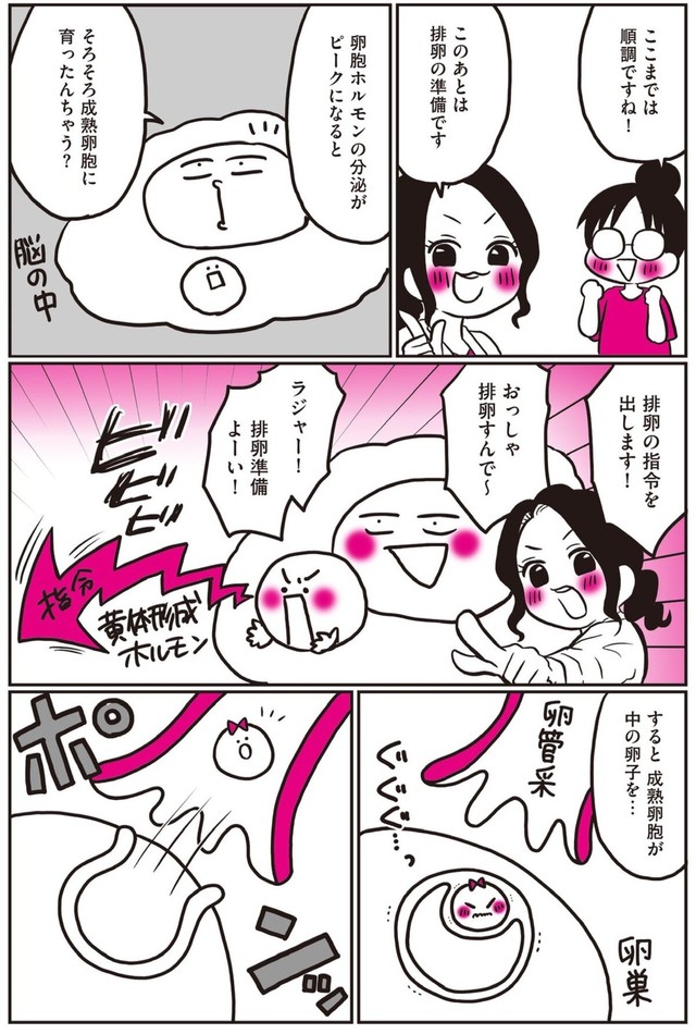 【漫画】『生理前に起こる不調のこと、産婦人科医の先生に全部聞いてみた！』25（なおたろーさん提供）
