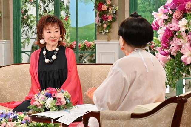 「最近はおばあちゃん役ばかり」と笑う三田佳子さん