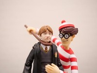 図書館にあるボクの本に目印を描き込んだのは君だね？（提供画像）