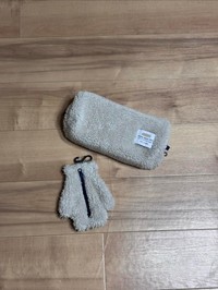ファスナーを生かした小物入れ／投稿主さん提供