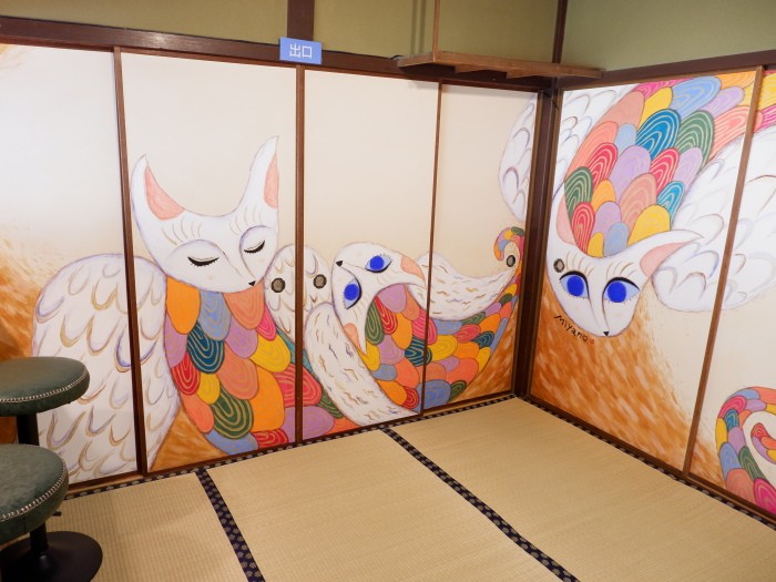 天使猫のふすま絵は良縁成就にご利益が!?