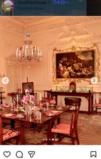 ダンフリース・ハウスのインスタグラム＠dumfrieshouseより