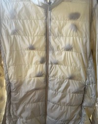 洗濯表示を無視した結果、別物のようになったダウン／レイラさん（@Ht8Sul）提供