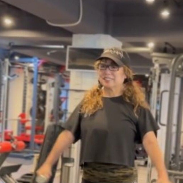 トレーニングに励む様子／YAMAMOTO MICHIKOさん（@webmadamfit）提供