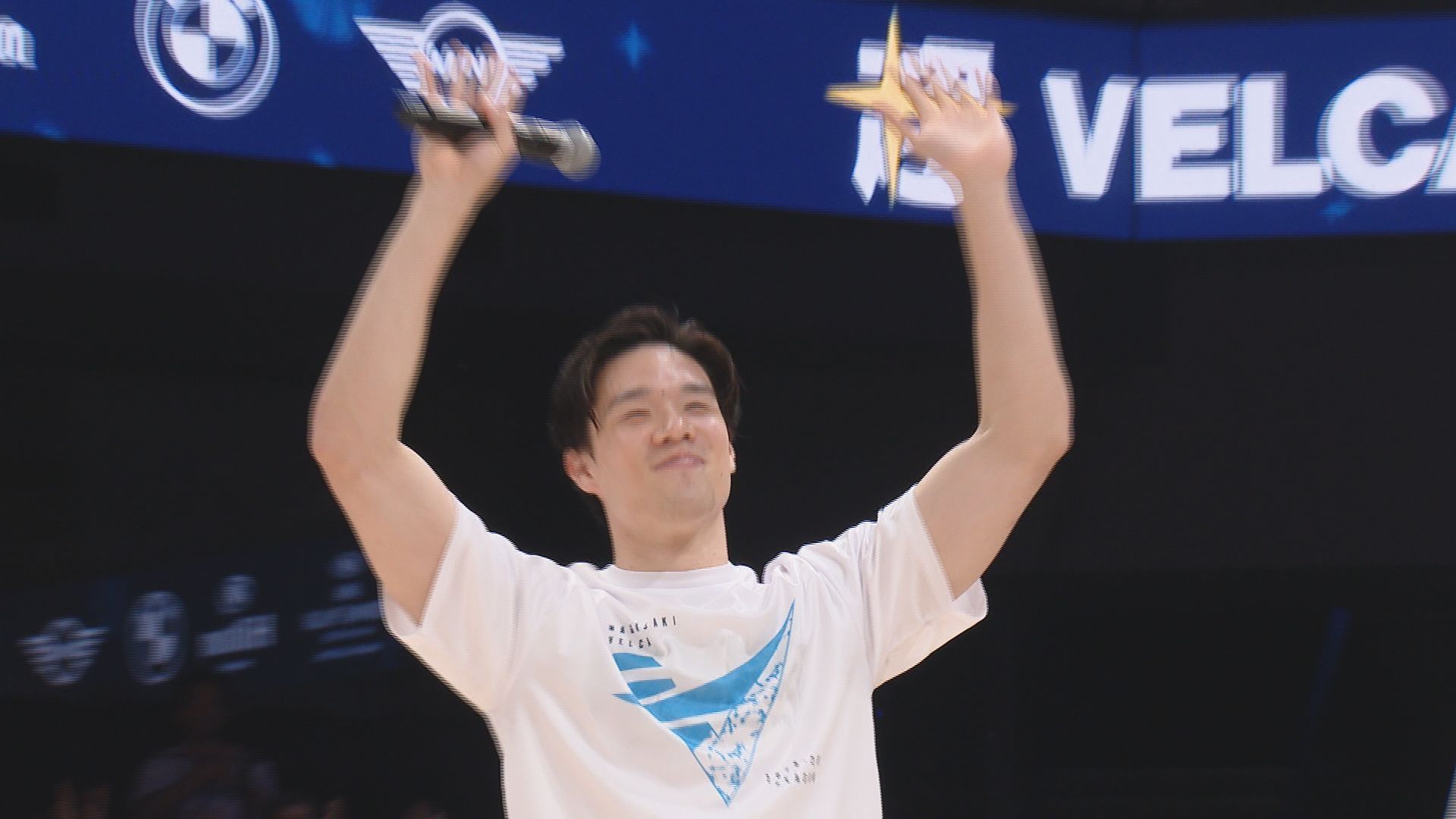 長崎ヴェルカ 馬場雄大 選手着用 セカンダリー 半袖 今シーズンも長崎を背負って｣長崎ヴェルカ・馬場雄大選手(30)と4