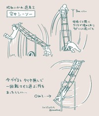 昔は危ない遊具が多かったですね（山口カエさん提供）