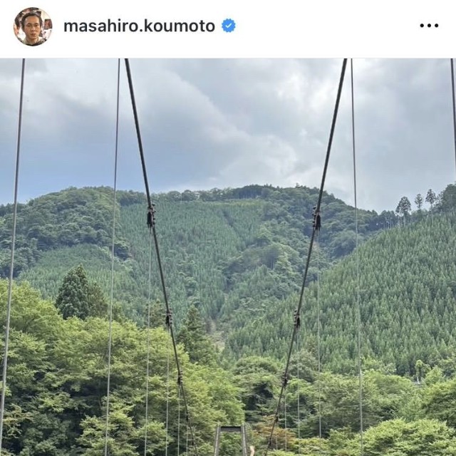 甲本雅裕のインスタグラム＠masahiro.koumotoより