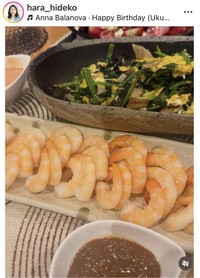 原日出子のインスタグラム＠hara_hidekoより