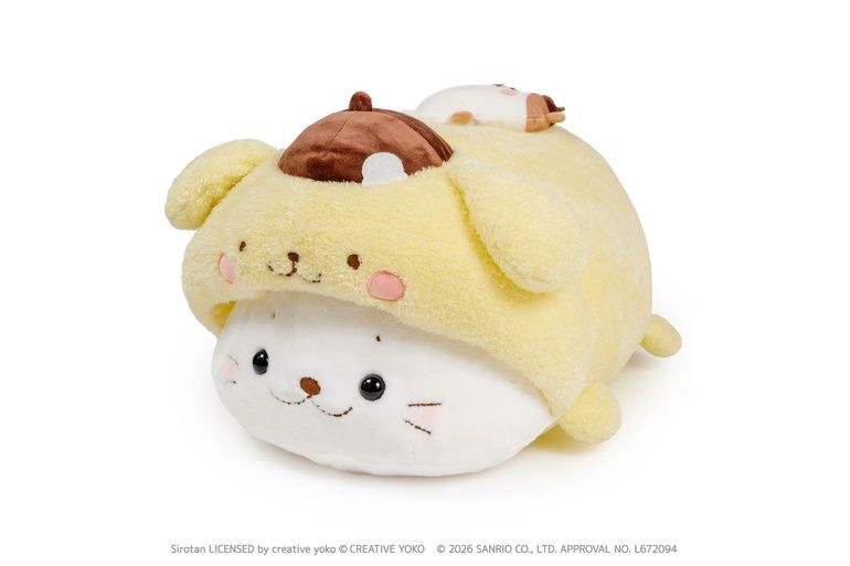 全人類の癒やし」【しろたん×ポムポムプリン】サンリオ王者、夢の初