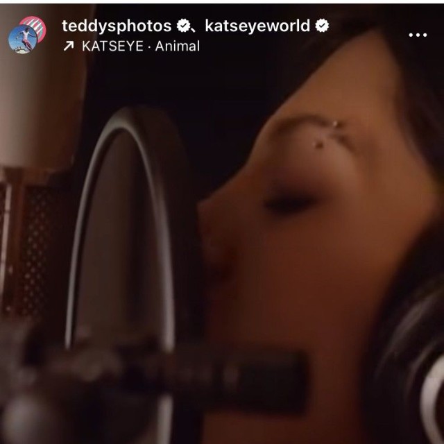 エド・シーランのインスタグラム＠teddysphotosより