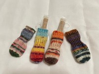 好評につきすぐに３つ追加で編んだお母さん（提供：おとまぴーさん）