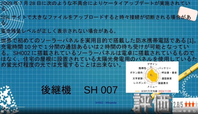 息子さんがパソコンを使って作ったサンタさんへのプレゼン資料（「みぃの」さん提供）